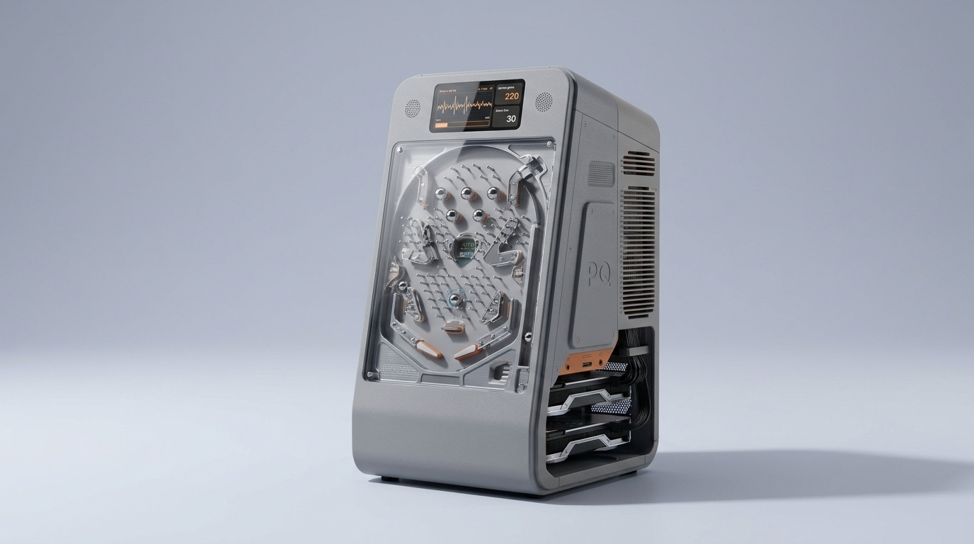 qCore Pillar product render